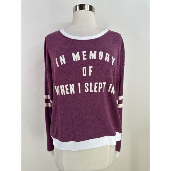 Wildfox Graphic Long Sleeve Top - Picture 1 of 9